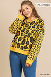 Wild Leopard Top, Yellow