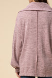 All About the Lace Pullover,  Mauve