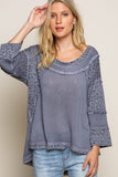 POL CLOTHING Fearless Perfect Knit Top